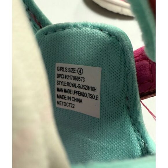 Carters Just One You Baby Sandals Pink Summer Shoes Sz 4 - Picture 6 of 6